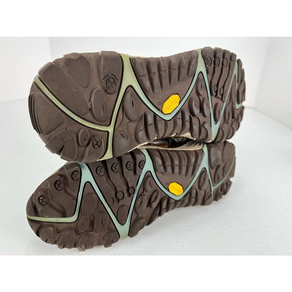 Merrell Size 7 Women's J65470 Brown Sugar/Blue Heaven Hiking Shoes - Picture 6 of 8